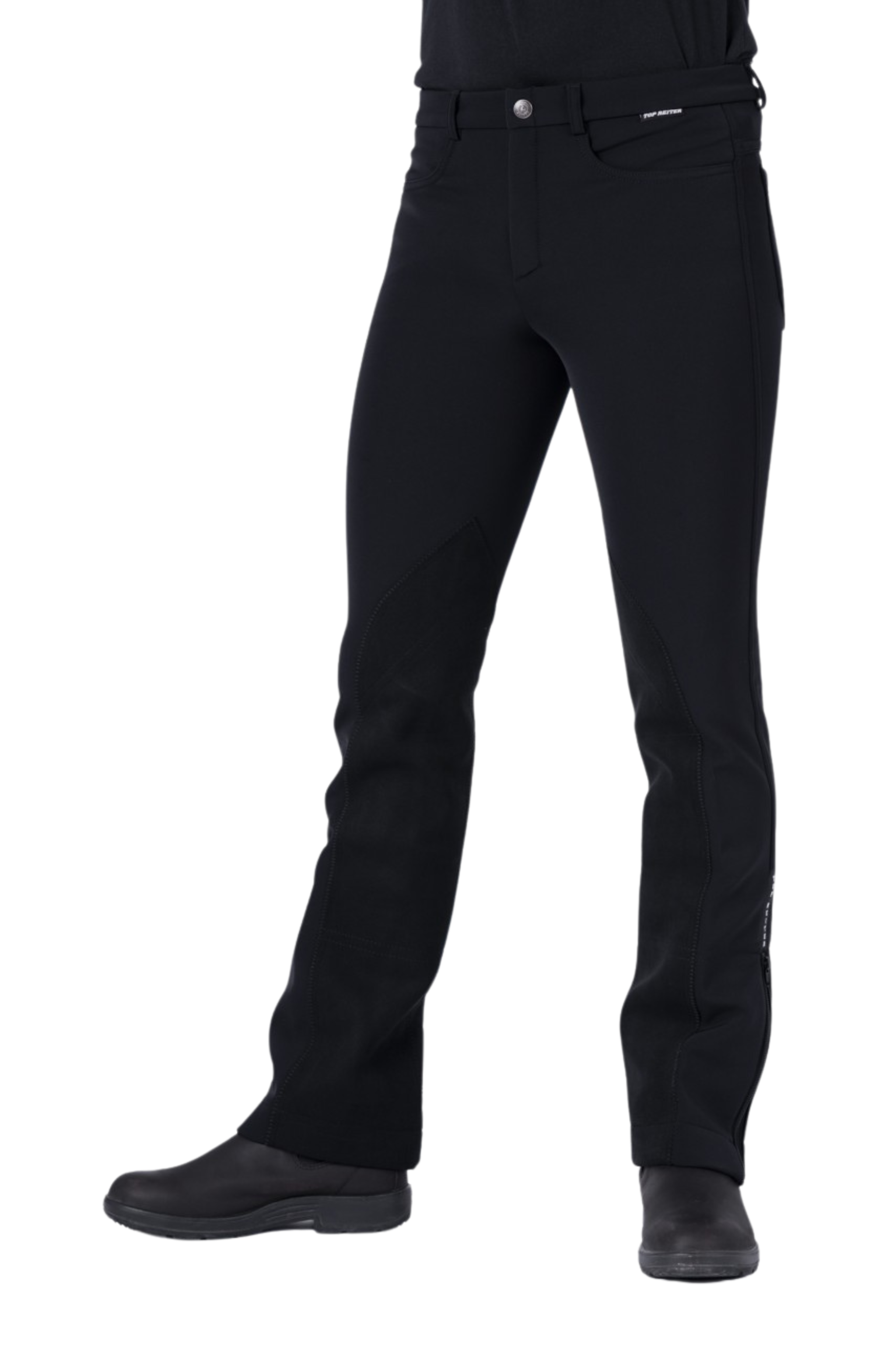 Pocket Softshell Reithose Herren