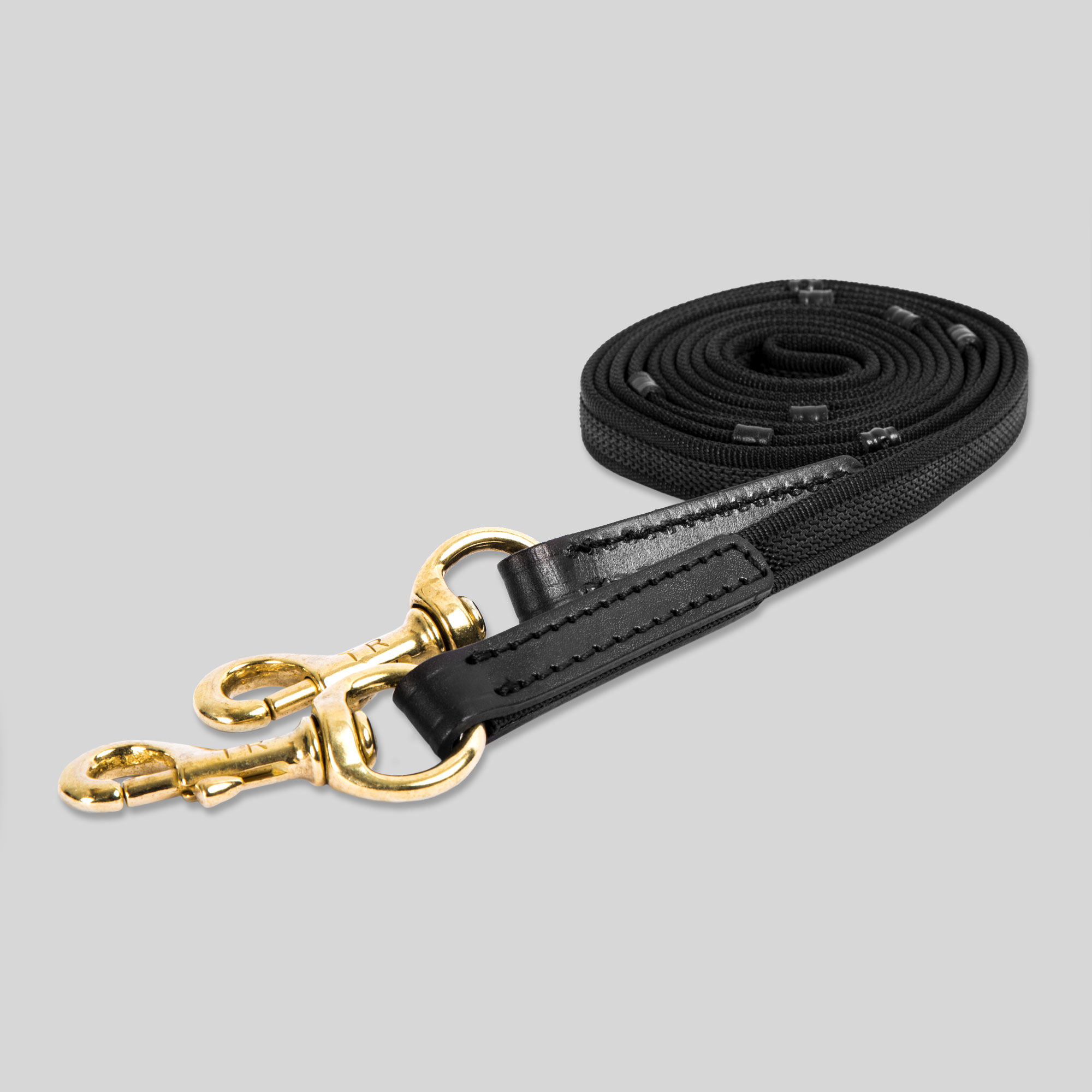 Rubber Reins with Strips